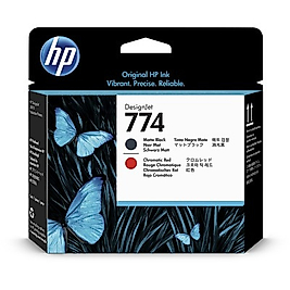 HP P2V97A (774) Mat Siyah - Kromatik Kırmızı Orjinal Baskı Kafası - Z6810
