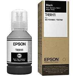 Epson C13T49H100 (T49H1) Siyah Orjinal Mürekkep Kartuş - SC-T3100x