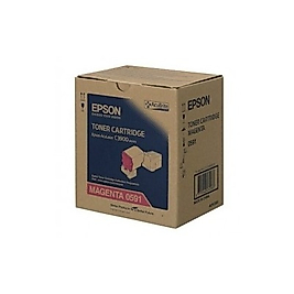 Epson C13S050591 Kırmızı Orjinal Toner - C3900 / CX37
