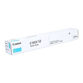 Canon C-EXV52C (0999C002) Mavi Orjinal Toner - IR-C7565 / IR-C7570