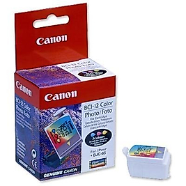 Canon BCI-12 (0960A003AA) Renkli Orjinal Kartuş - BJC-55 / BJC-85