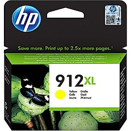 HP 3YL83AE (912XL) Sarı Orjinal Kartuş - OfficeJet Pro 8012 / 8013