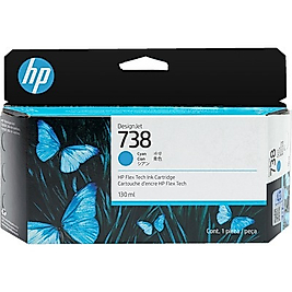 HP 498N5A (738) Mavi Orjinal Kartuş - DesignJet T850 / T950