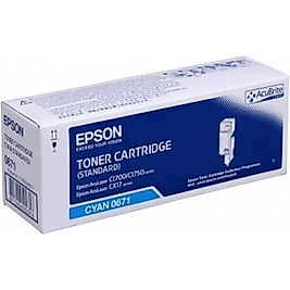 Epson CX17 / C1700 S050671 Mavi Orjinal Toner-Standart Kapasite