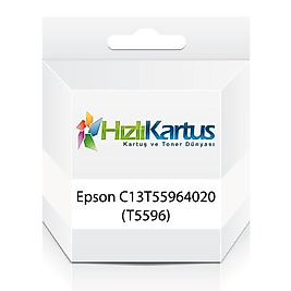Epson C13T55964020 Açık Kırmızı Muadil Kartuş - Stylus Photo RX700