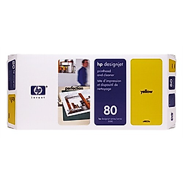 Hp 80 C4823A Sarı Baskı Kafası 2006 Tarihli Orjinal