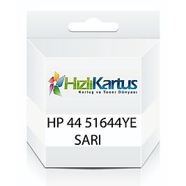 HP 51644YE (44) Sarı Muadil Kartuş - Designjet 350 / 450