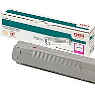 OKI 43865742 C5850-5950-M Toner Orjinal Kırmızı  Toner
