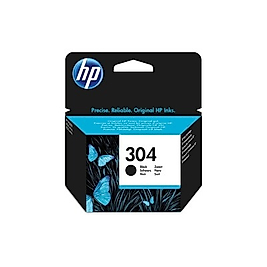 HP N9K06AE (304) Siyah Orjinal Kartuş - DeskJet 3720 / 3730
