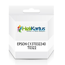 Epson C13T032240 Mavi Muadil Kartuş