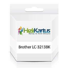 Brother LC-3213BK Siyah Muadil Kartuş - DCP-J772DW