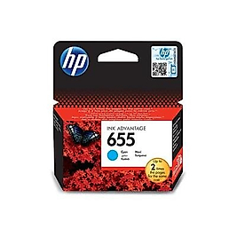 HP CZ110AE (655) Mavi Orjinal Kartuş - Deskjet 3525