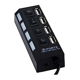 S-Link Sl-445 4 Port Usb 2.0 Siyah Usb Hub Çoklayıcı