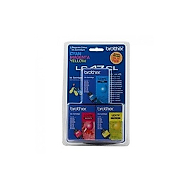 Brother LC47CL 3'lü Paket Renkli Orjinal Kartuş - DCP-110C / DCP-115C