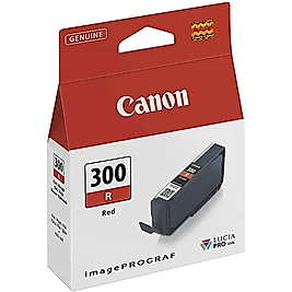 Canon PFI-300R (4199C001) Kırmızı (Red) Orjinal Kartuş - PRO-300