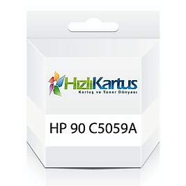HP C5059A (90) Siyah Muadil Kartuş - DesignJet 4000