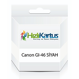 Canon GI-46 (4411C001) Siyah Muadil Mürekkep Kartuşu - GX6040 / GX6050