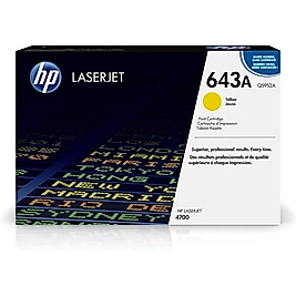 HP Q5952A (643A) Sarı Orjinal Toner - LaserJet 4700