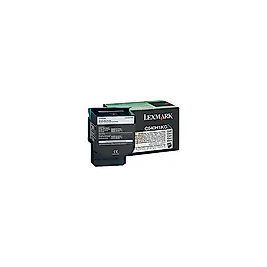 LEXMARK C540H1KG C540/543/544/X540/543/544 SİYAH TONER (2.000 Sayfa) Orjinal
