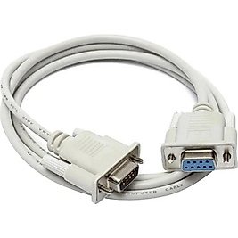  9 Pin Seri RS232 Com Port Dişi Erkek RS232 Kablo 1.5 Metre