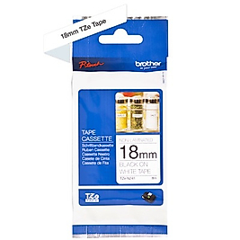 Brother TZ-N241 Black on White Non Laminated Tape 18mm x 8m - PT-1750