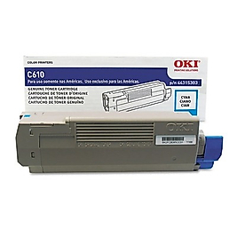 OKI 44315303 Mavi Orjinal Toner - C610N / C610CDN