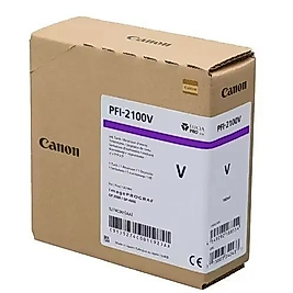 Canon PFI-2100V (5274C001) Mor Orjinal Kartuş - GP-2000 / GP-4000 (E)