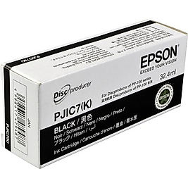Epson C13S020693 PJIC7(K) Siyah Orjinal Kartuş - Discproducer PP-100