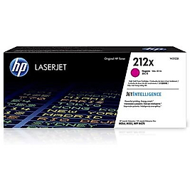 HP W2123X (212X) Kırmızı Orjinal Toner Yüksek Kapasite - M554dn / M555dn