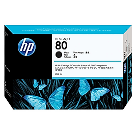 Hp 80 C4871A Siyah Black Orjinal 350 ML Kartuş 2015 Tarihli