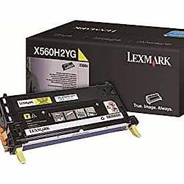 LEXMARK X560H2YG X560N Y.V SARI TONER (10.000 SYF) Orjinal