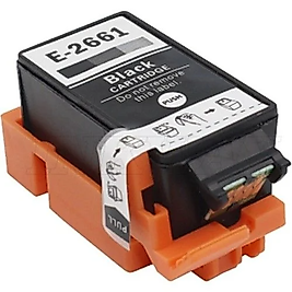 Epson Workforce WF-100W T266 T2661 C13T26614010 Siyah Muadil Kartuş Chipli