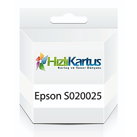 Epson S020025 Siyah Kartuş Muadil