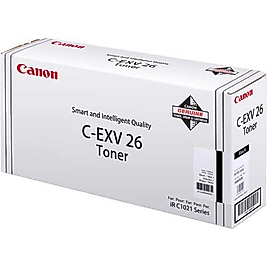 Canon C-EXV26 BK (1660B006AA) Siyah Orjinal Toner - IR-C1021 / IR-C1022