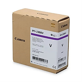 Canon PFI-2300V (5285C001) Mor Orjinal Kartuş - GP-2000 / GP-4000