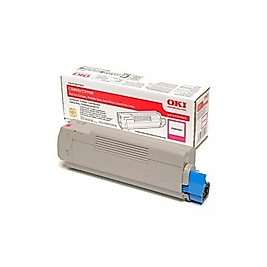 OKI 43324422 Kırmızı Orjinal Toner - C5800 / C5900