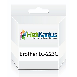 Brother LC-223C Mavi Muadil Kartuş - MFC-J-4320 / DCP-J-4120