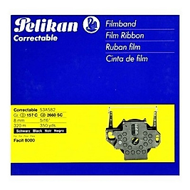 Pelikan 53A582 Karbon Bant Muadil Şerit - Facit 8000