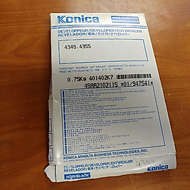 Konica Developer for4345/4355, 1 Adet, 0.75kg, Siyah