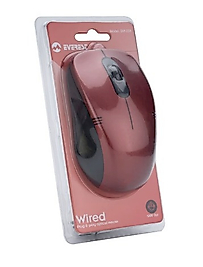 Everest SM-258 USB KIRMIZI 1200DPI Optık Kablolu Mouse
