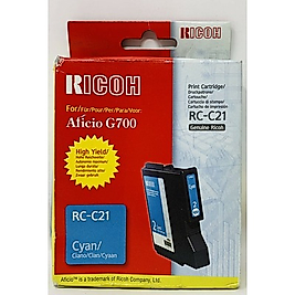 Ricoh RC-C21 (402279) Mavi Orjinal Kartuş Yüksek Kapasite - G700
