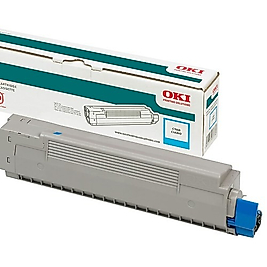 Oki 43865743 Orjinal Mavi Toner C5850/C5950/MC560