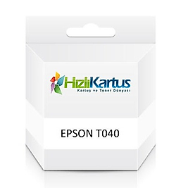 Epson C13T04014020 T040 Siyah Muadil Kartuş