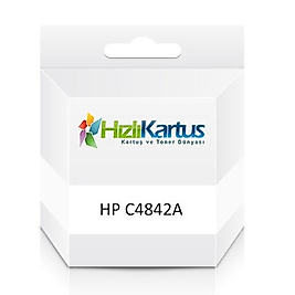 HP C4842AE (10) Sarı Muadil Kartuş