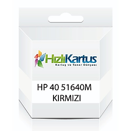 HP 51640M (40) Kırmızı Muadil Kartuş - Deskjet 1200c