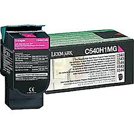 LEXMARK C540H1MG C540/543/544/X540/543/544 KIRMIZI  TONER (2.000 Sayfa) Orjinal