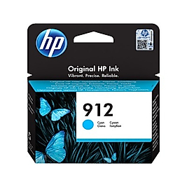 HP 3YL77AE (912) Mavi Orjinal Kartuş - OfficeJet Pro 8012 / 8013