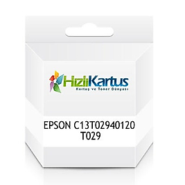 Epson C13T02940120 Renkli Muadil Kartuş