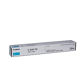 Canon C-EXV51 (0482C002) Mavi Orjinal Toner - IR-C5535i / IR-C5540i