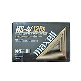 Maxell HS4-120S, DDS2, 4GB/8GB, 120m, 4mm Data Kartuşu